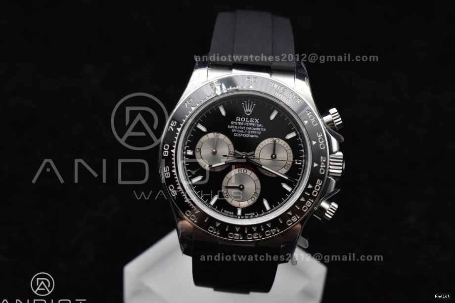 Strap on SH4131 Best V5 Edition Daytona 126519LN 1:1 Rubber QF 0420